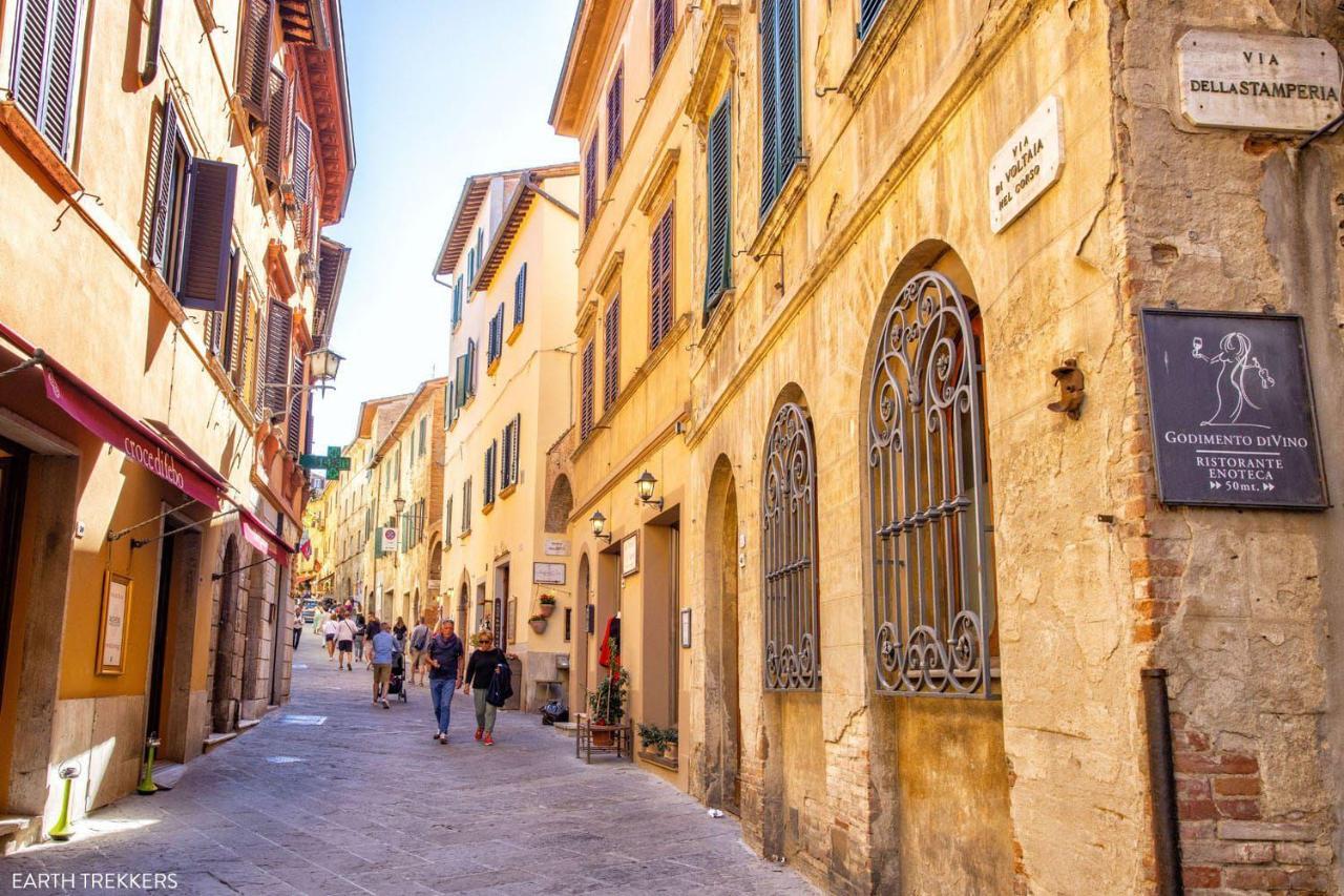 Il Loggione,Montepulciano Esperienza Toscana, 150 Mt Da Piazza Grande Екстериор снимка